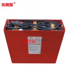 (Side pull type) Linde battery L16 pallet truck side shift replacement battery pack 3PzS270-24V Guangdong forklift battery manufacturer